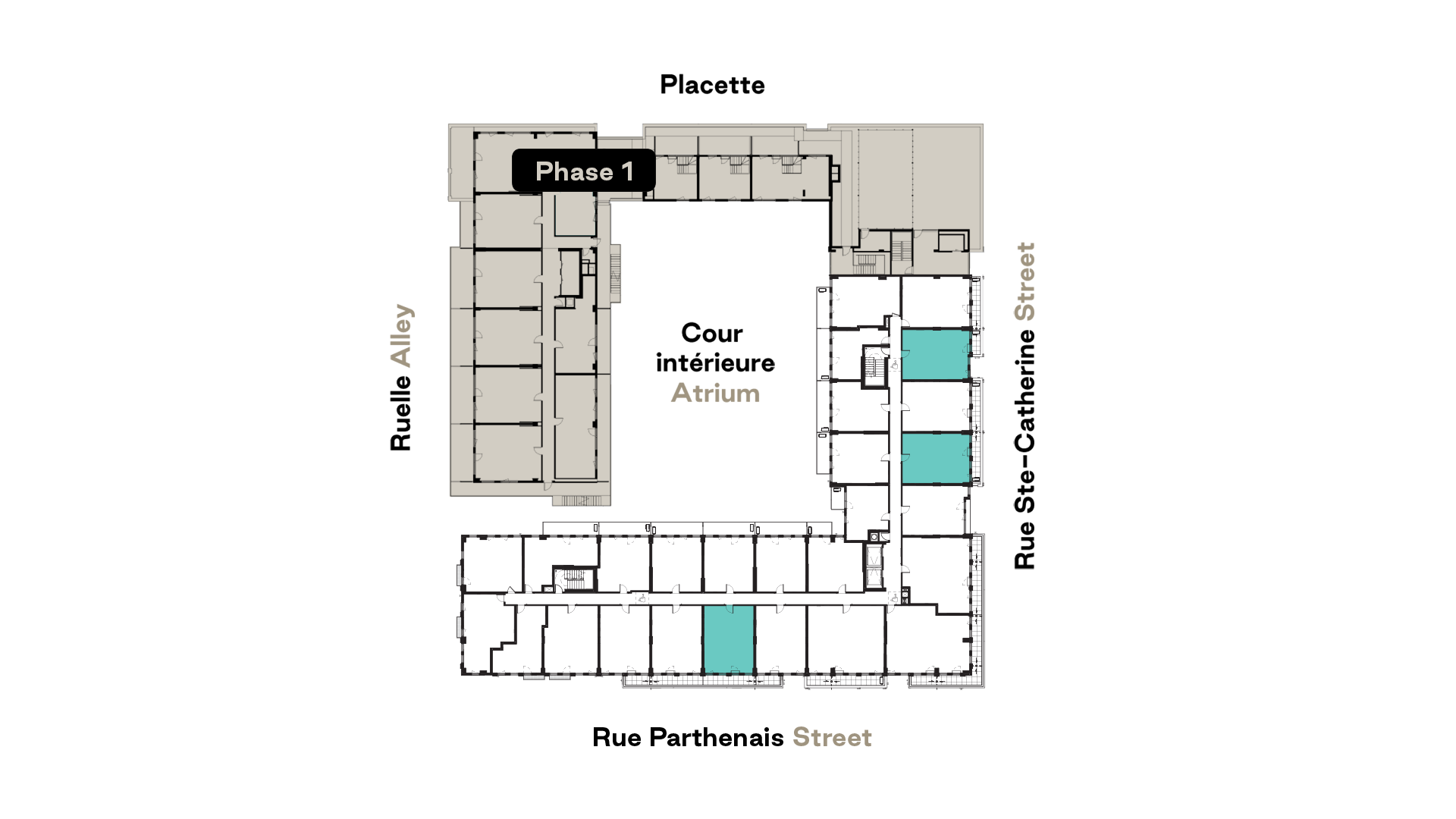 Prével's Esplanade Cartier C11B-Inv model unit floorplan