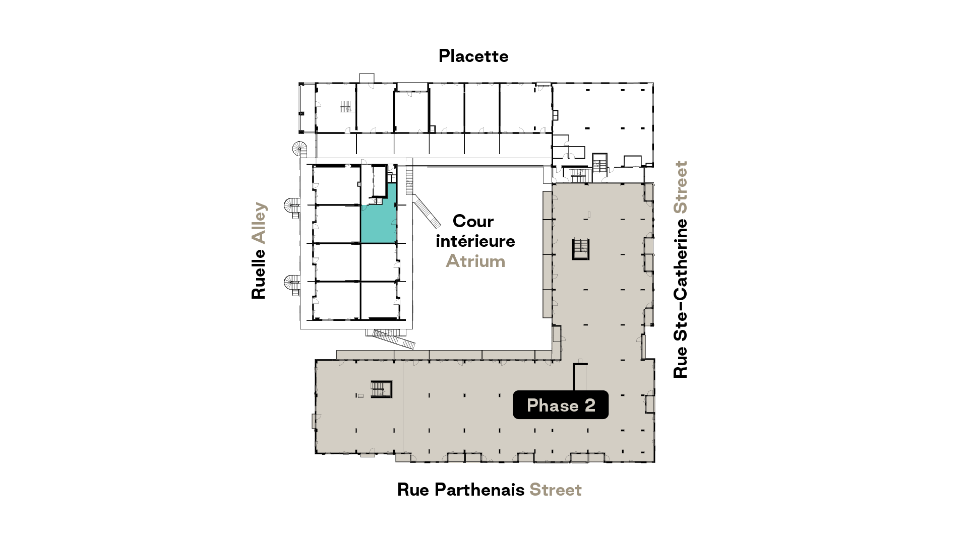 Prével's Esplanade Cartier C3 model unit floor plan