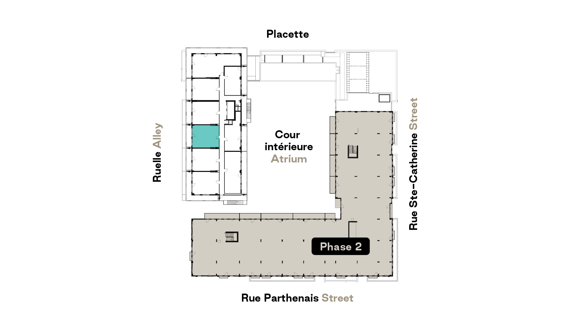 Prével's Esplanade Cartier C4 model unit floor plan