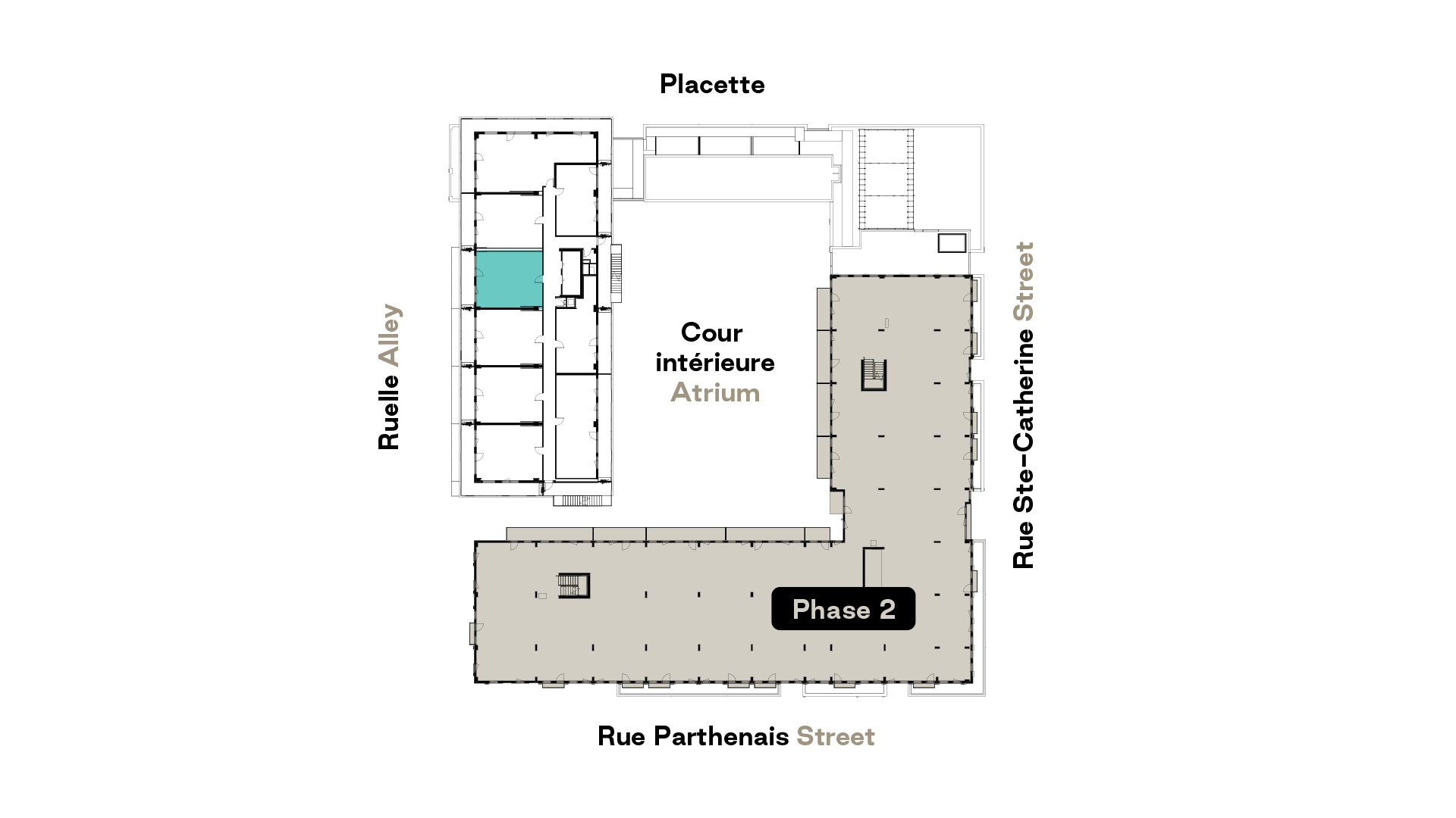 Prével's Esplanade Cartier C6 model unit floor plan