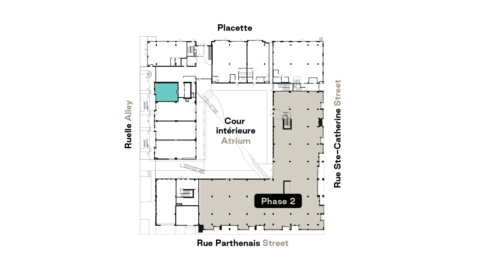 Prével's Esplanade Cartier C8 model unit floor plan