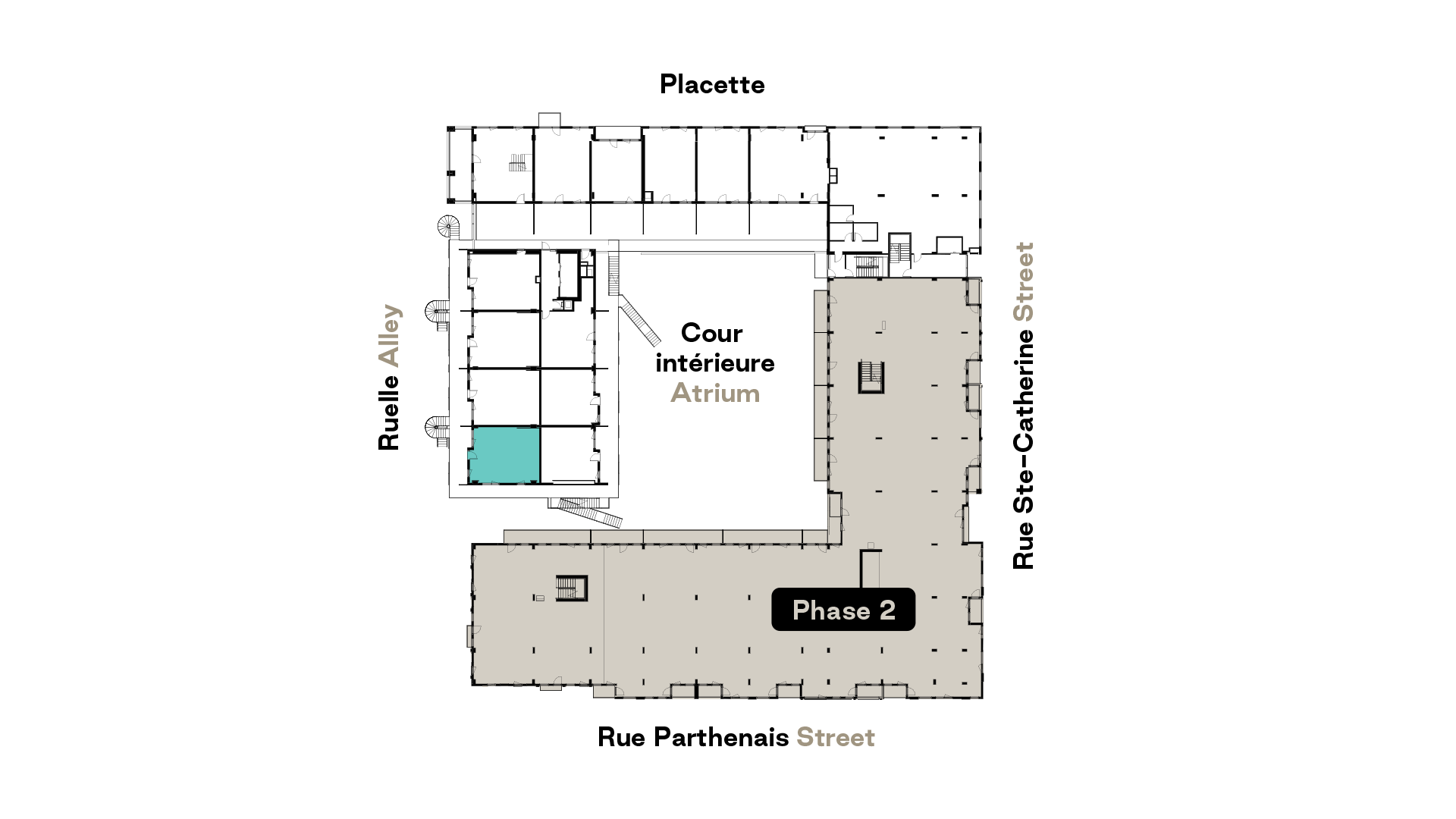Prével's Esplanade Cartier D4 model unit floor plan
