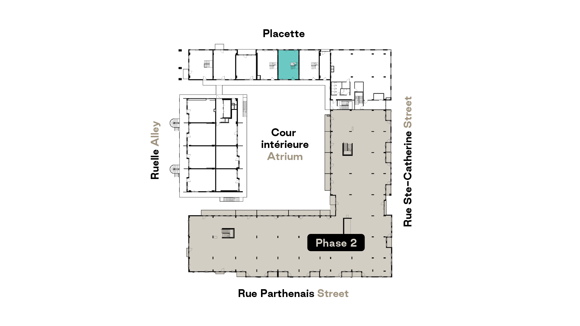 Prével's Esplanade Cartier G2 model unit floor plan