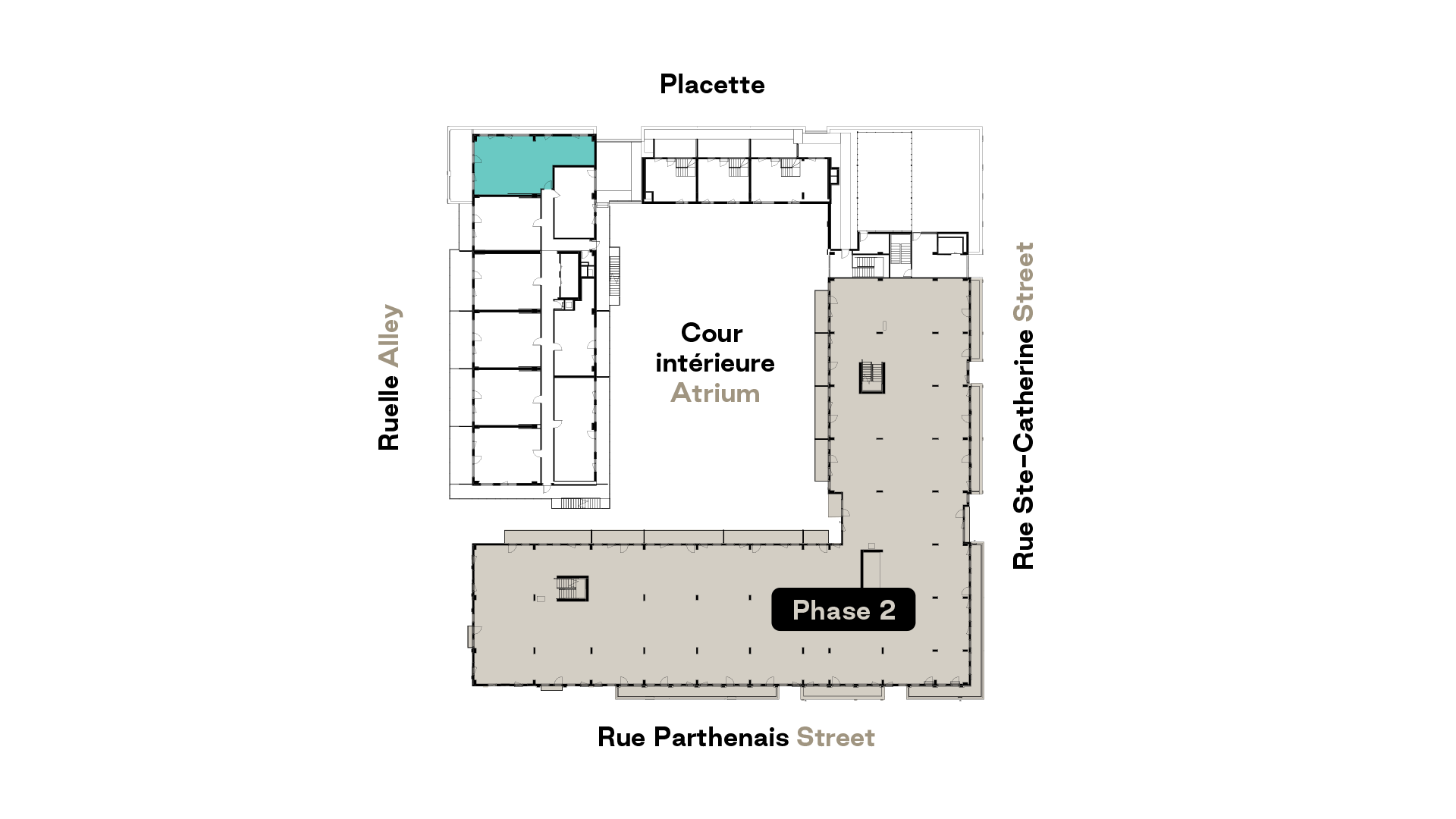 Prével's Esplanade Cartier G3B model unit floor plan